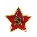 Звезда-кокарда к головным уборам комначсостава РККА, диаметр 38 мм., обр.1936 г..
